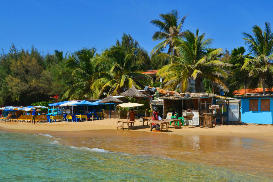 Beach on Ngor Island, Dakar, Senegal